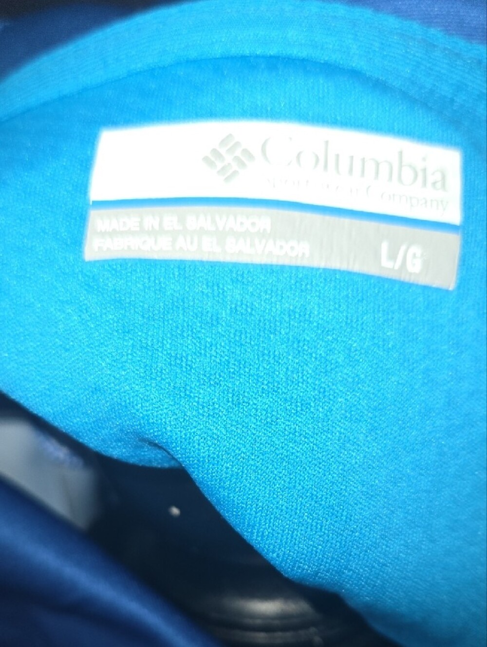 Columbia Blue PFG Performance Fishing Hoodie - Picture 11 of 11